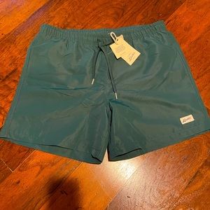 Bather solid pine swim trunk